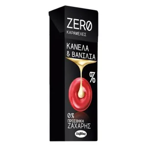 ΛΑΒΔΑΣ Zero καραμέλες Κανέλα και Βανίλια 0% ζάχαρη 32gr – Λάβδας – Καραμέλες, Γλειφιτζούρια και Τσίχλες