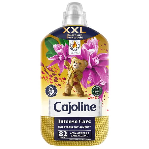 CAJOLINE συμπυκνωμένο μαλακτικό Άγρια Ορχιδέα και Σανδαλόξυδο 82μεζ 1725ml – Μαλακτικά Ρούχων