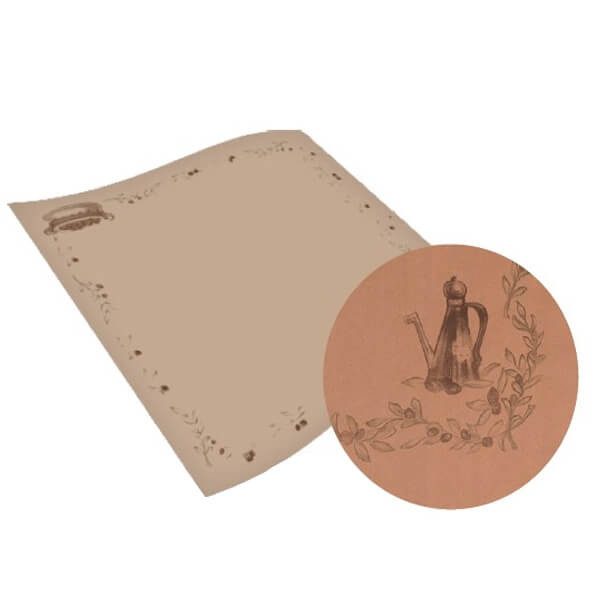 MAXI τραπεζομάντηλο καφέ ελιά 100x130cm 100τεμ – Στρώσιμο Τραπεζιού μιας Χρήσης