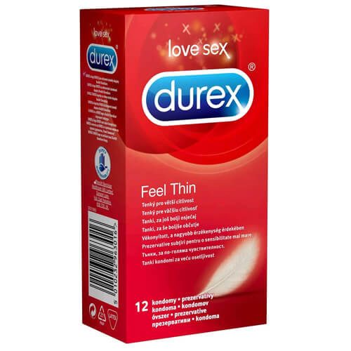 DUREX προφυλακτικά feel thin 12τεμ