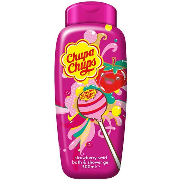 CHUPA CHUPS σαμπουάν και αφρόλουτρο Φράουλα 300ml – Αφρόλουτρα