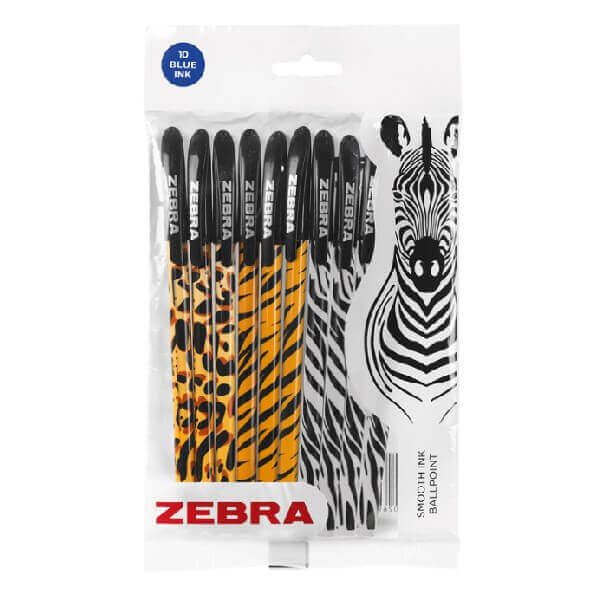 ZEBRA στυλό doodlerz animal 10τεμ