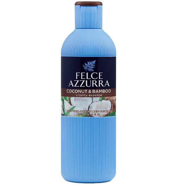 FELCE AZZURRA αφρόλουτρο καρύδα και μπαμπού 650ml – Αφρόλουτρα