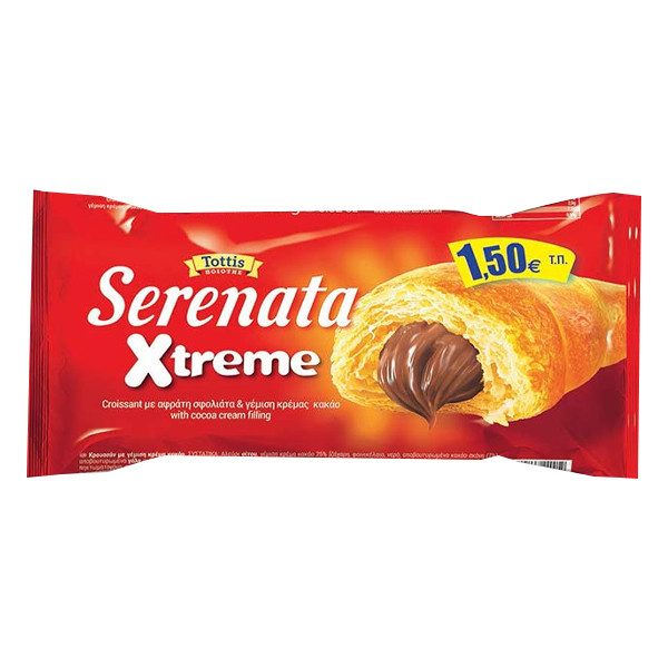 BINGO Serenata κρουασάν με κρέμα κακάο 250gr – Κέικ, Τσουρέκια και Κρουασάν