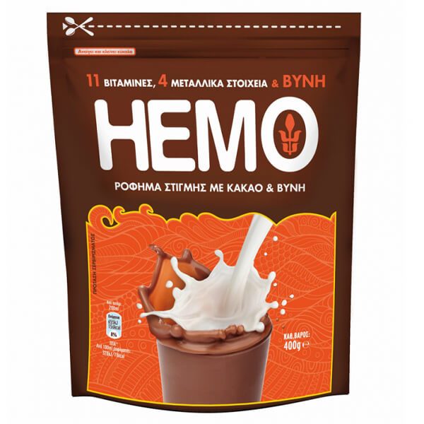 ΓΙΩΤΗΣ hemo βιταμινούχο ρόφημα σακούλα 400gr – Γιώτης – Ροφήματα