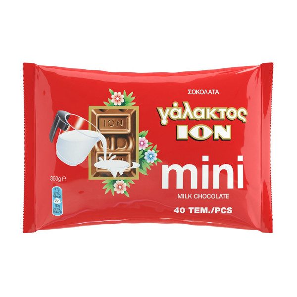 ΙΟΝ σοκολάτα γάλακτος mini 350gr – Σοκολάτες