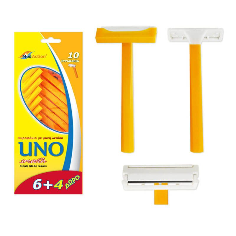 ΓΙΦΑ Med Action ξυραφάκια uno 10τεμ – Γίφα