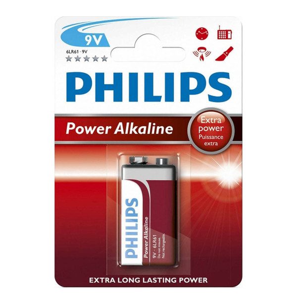 PHILIPS μπαταρία αλκαλική 9V – Αλκαλικές Μπαταρίες