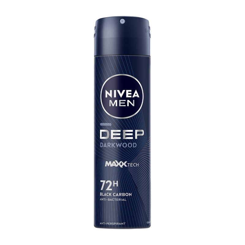 NIVEA αποσμητικό σώματος spray men deep darkwood 150ml – Αποσμητικά
