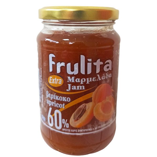 Frulita μαρμελάδα με έξτρα 60% φρούτων βερύκοκο 400gr – Μαρμελάδες