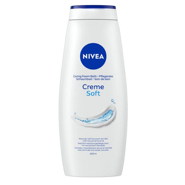 NIVEA αφρόλουτρο creme soft 650ml – Αφρόλουτρα