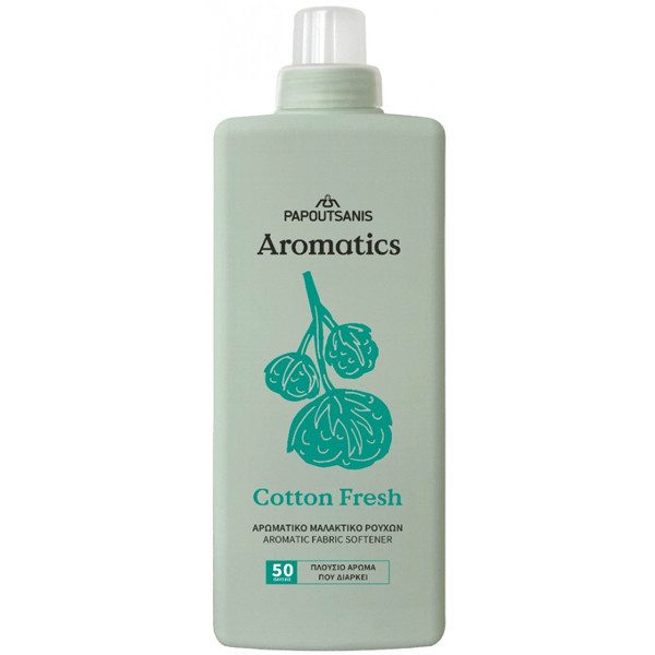 ΠΑΠΟΥΤΣΑΝΗΣ Aromatics μαλακτικό ρούχων cotton feel 24μεζ 1lt – Παπουτσάνης – Μαλακτικά Ρούχων