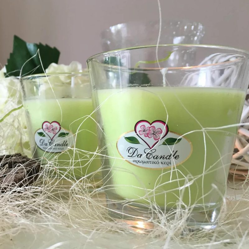 DA CANDLE αρωματικό κερί με άρωμα βανίλια 100ml – Κεριά
