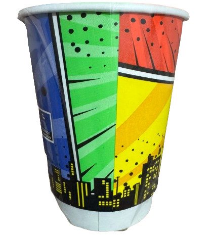ΘΑΛΑΣΣΙΝΟΣ ποτήρι χάρτινο new york double wall 12oz 25τεμ – Θαλασσινός – Ποτήρια μιας Χρήσης
