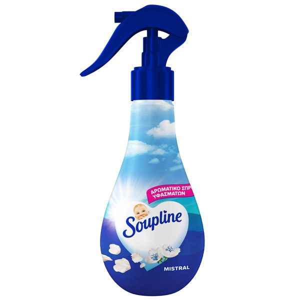 SOUPLINE αρωματικό υφασμάτων mistral spray 250ml – Αρωματικά Χώρου