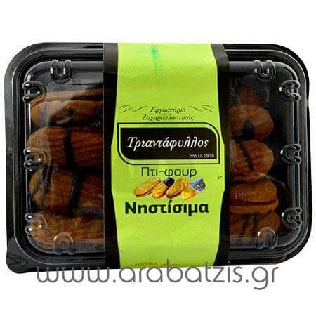 ΤΡΙΑΝΤΑΦΥΛΛΟΣ πτι φουρ με βατόμουρο νηστίσιμο 400gr – Τριαντάφυλλος – Κέικ, Τσουρέκια και Κρουασάν