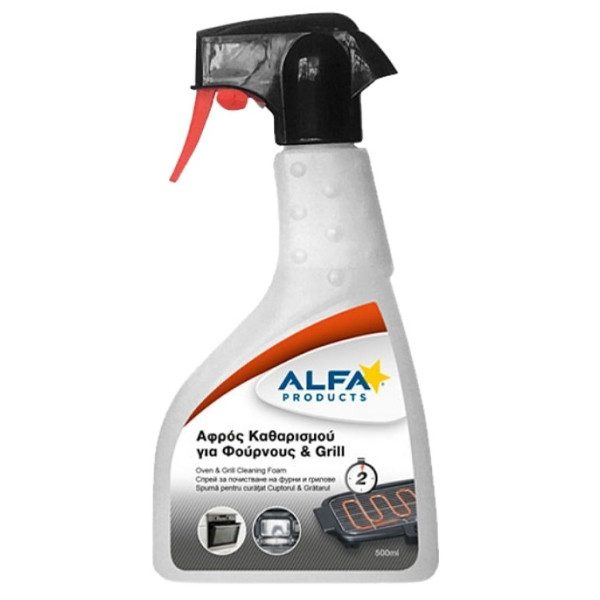 ALFA αφρός καθαρισμού για φούρνους και grill με αντλία 500ml – Alfa Products – Καθαριστικά Κουζίνας