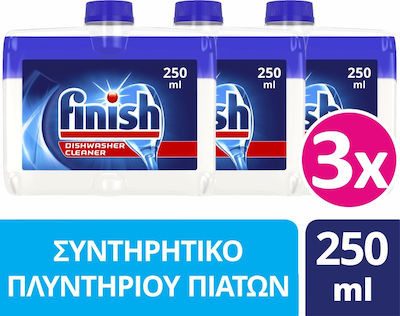 FINISH καθαριστικό πλυντηρίου πιάτων κλασικό 3x250ml – Συντήρηση Πλυντηρίου Πιάτων