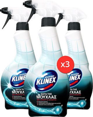 KLINEX υγρό καθαριστικό κατά της μούχλας spray 3x500ml – Καθαριστικά Μπάνιου