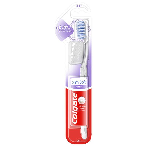 COLGATE οδοντόβουρτσα Slim Soft σε διάφορα χρώματα μαλακή 1τεμ – Οδοντόβουρτσες Απλές