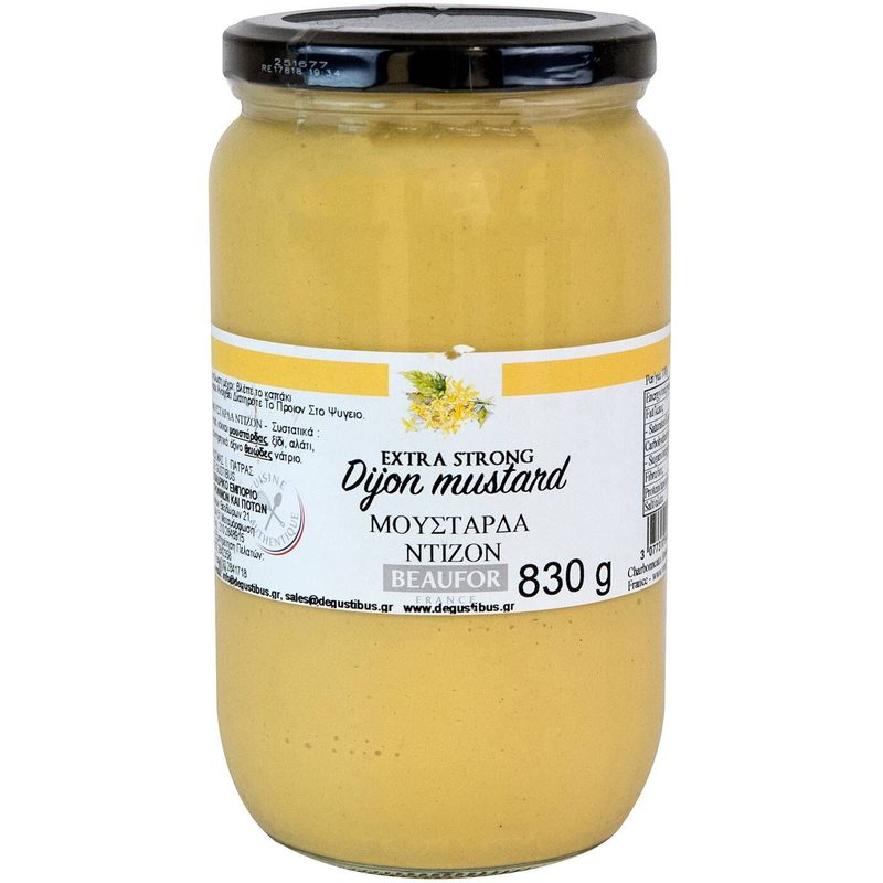 BEAUFOR μουστάρδα dijon 830gr – Σάλτσες και Dressings