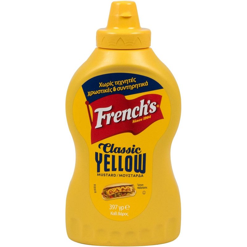 FRENCH'S μουστάρδα κλασική 397gr – Σάλτσες και Dressings
