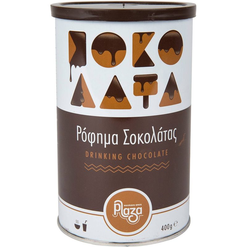 PLAZA σκόνη για ρόφημα σοκολάτας 400gr – Ροφήματα