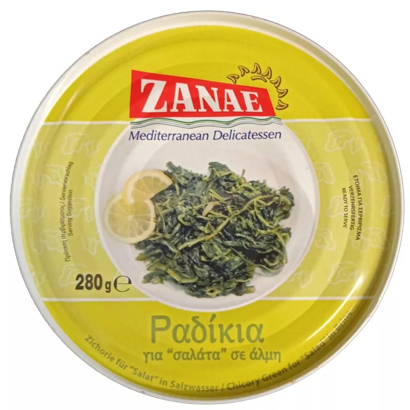 ΖΑΝΑΕ ραδίκια σε άλμη 280gr – Ζαναέ – Τρόφιμα Μακράς Συντήρησης