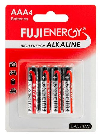 FUJIENERGY αλκαλική μπαταρία AAA LR03/1.5V 4τεμ – Αλκαλικές Μπαταρίες