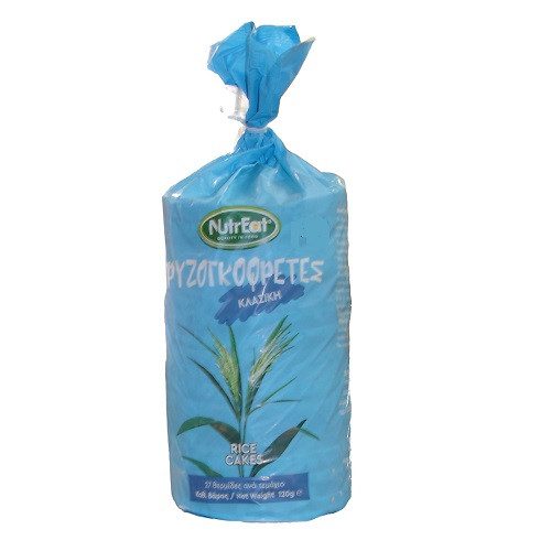 NUTREAT ρυζογκοφρέτα 120gr – Αλμυρά Snacks