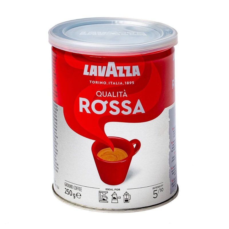 LAVAZZA καφές espresso Qualita Rossa αλεσμένος 250gr – Καφέδες