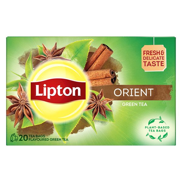 LIPTON τσάι πυραμίδα πράσινο orient 20x1,3gr