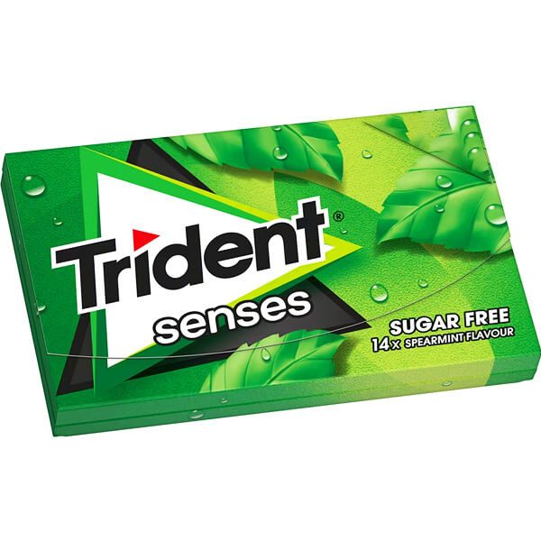 TRIDENT τσίχλες senses δυόσμος 12x27gr – Καραμέλες, Γλειφιτζούρια και Τσίχλες