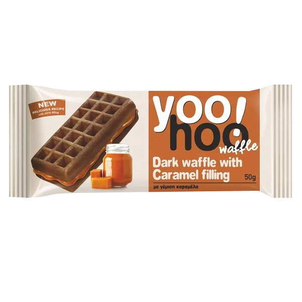 YOOHOO! βάφλα κακάο και καραμέλα 50gr – Κέικ, Τσουρέκια και Κρουασάν
