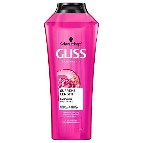 SCHWARZKOPF Gliss σαμπουάν supreme length 400ml