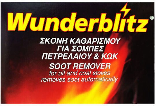 WUNDERBLITZ σκόνη καθαρισμού για ξυλόσπομπες, τζάκια και σόμπες 5τεμ – Καθαριστικά Τζακιού