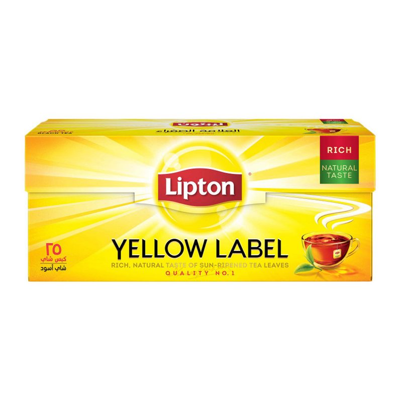 LIPTON τσάι yellow label 25τεμ