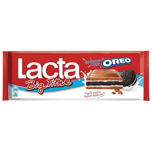 LACTA σοκολάτα γάλακτος oreo 300gr – Σοκολάτες