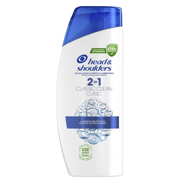 HEAD και SHOULDERS σαμπουάν 2σε1 Classic Clean 330ml