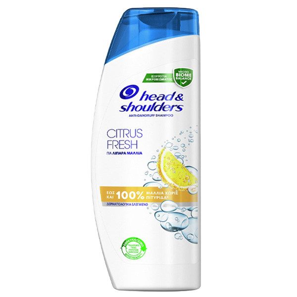 HEAD και SHOULDERS σαμπουάν Citrus Fresh 330ml