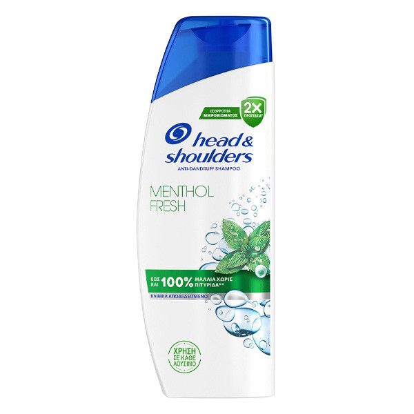 HEAD και SHOULDERS σαμπουάν Menthol Fresh 330ml