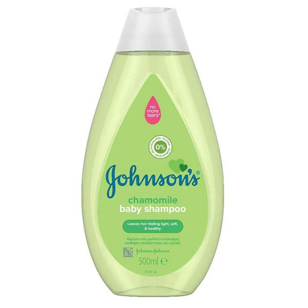 JOHNSON'S σαμπουάν βρεφικό χαμομήλι 500ml – Βρεφικά Σαμπουάν και Αφρόλουτρα