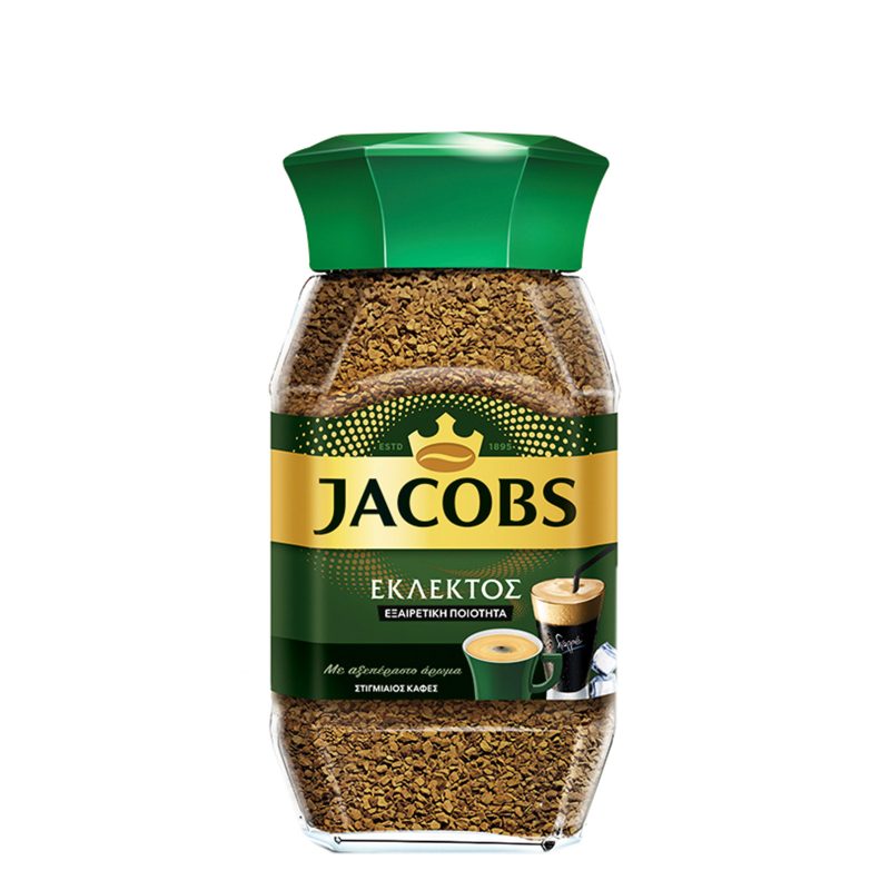 JACOBS καφές στιγμιαίος εκλεκτός 100gr – Καφέδες