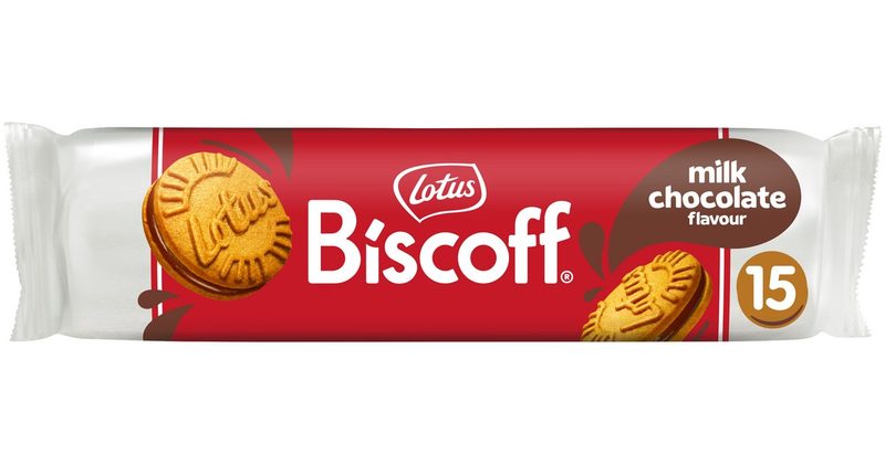 LOTUS BISCOFF μπισκότα sandwich με σοκολάτα γάλακτος 150gr