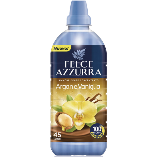 FELCE AZZURRA συμπυκνωμένο μαλακτικό αργανέλαιο και βανίλια 900ml – Μαλακτικά Ρούχων