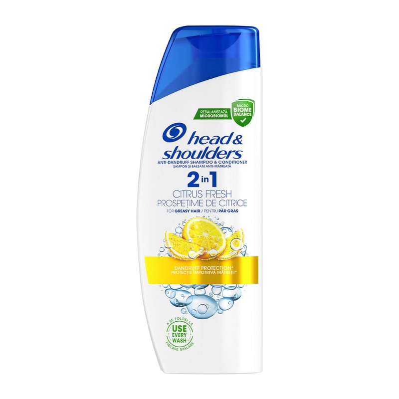 HEAD και SHOULDERS σαμπουάν Citrus 2σε1 330ml