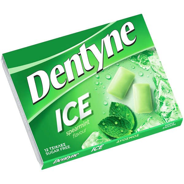 DENTYNE ice τσίχλες με δυόσμο χωρίς ζάχαρη 14x16,8gr – Καραμέλες, Γλειφιτζούρια και Τσίχλες