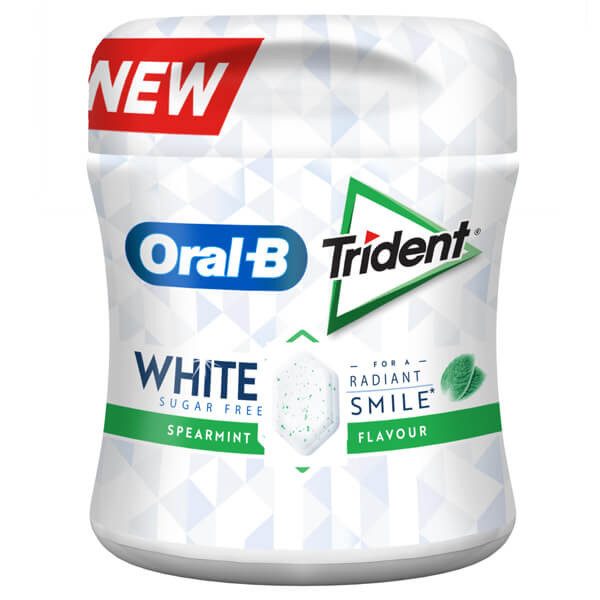 TRIDENT τσίχλες dental care white δυόσμος 6x68gr – Καραμέλες, Γλειφιτζούρια και Τσίχλες