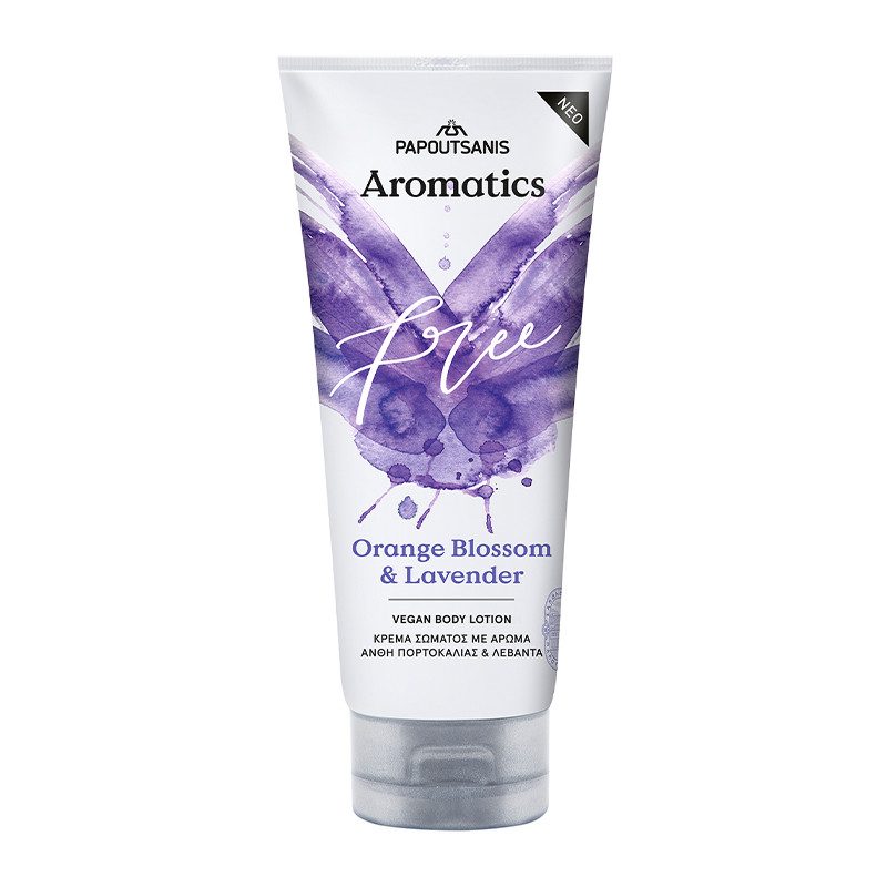 ΠΑΠΟΥΤΣΑΝΗΣ Aromatics κρέμα σώματος orange blossom και levanda 200ml – Παπουτσάνης – Κρέμες Σώματος