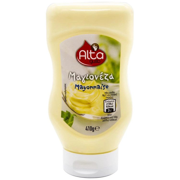 ALTA Gusto μαγιονέζα top down 410gr – Σάλτσες και Dressings
